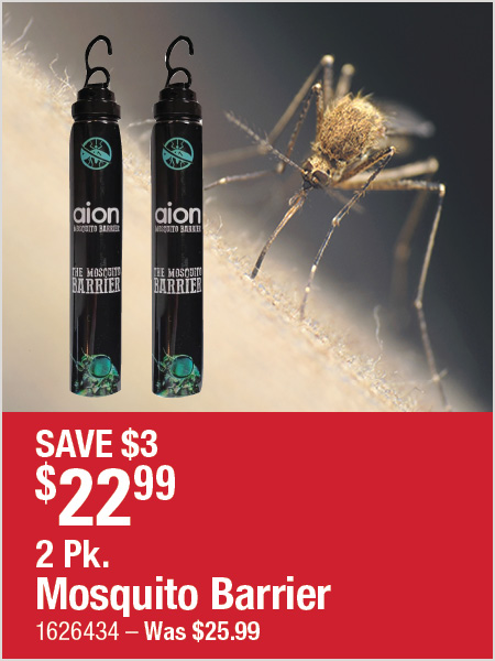 2 Pk. Mosquito Barrier